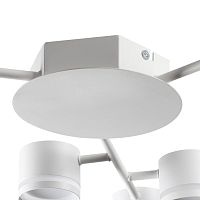 8235/9C COMFI LN26 242 белый металл Люстра потолочная LED GX53 9*12W 220V GARETA