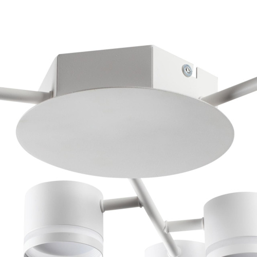 8235/9C COMFI LN26 242 белый металл Люстра потолочная LED GX53 9*12W 220V GARETA