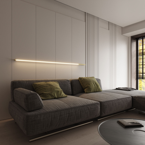 Светильник настенный светодиодный Alto LED 3000K латунь 40134/LED фото 2