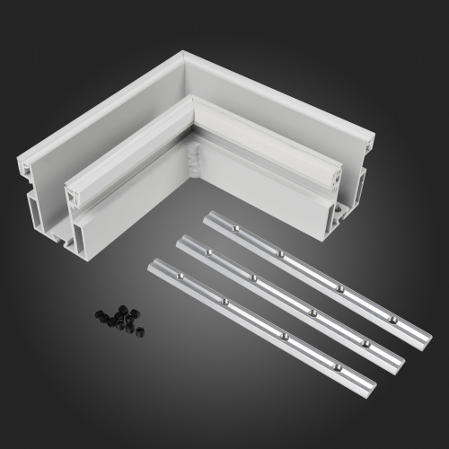 ST003.579.01 Угол-соединитель для профиля SKYLINE 48 с демпф. системой ST-Luce Белый SKYLINE 48 фото 3