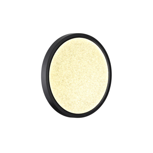 7662/18L MITRA LED SN 555 Светильник пластик/белый/черный LED 18Вт 3000/4000K D230 IP40 OMEGA BLACK фото 2 7662/18L MITRA LED SN 555 Светильник пластик/белый/черный LED 18Вт 3000/4000K D230 IP40 OMEGA BLACK фото 2