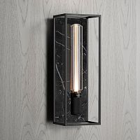 Настенный светильник Caged Large Black marble