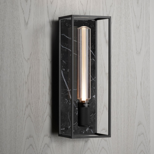 Настенный светильник Caged Large Black marble Настенный светильник Caged Large Black marble