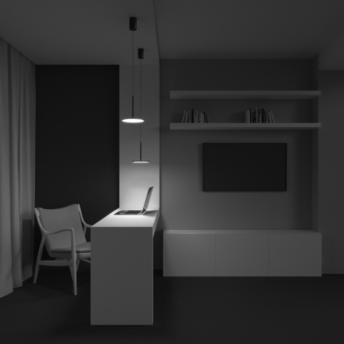 Подвесной светильник Technical P076PL-L12W4K-B фото 14