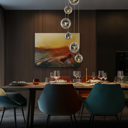 Citilux Томми CL102070 Люстра каскадная с дымчатыми шарами фото 11 Citilux Томми CL102070 Люстра каскадная с дымчатыми шарами фото 11