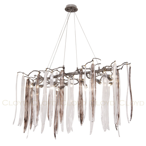 Люстра Cloyd SULAWESI C12 / шир. 122 см - серебро темн. - черн. стекло (арт.10406) Люстра Cloyd SULAWESI C12 / шир. 122 см - серебро темн. - черн. стекло (арт.10406)