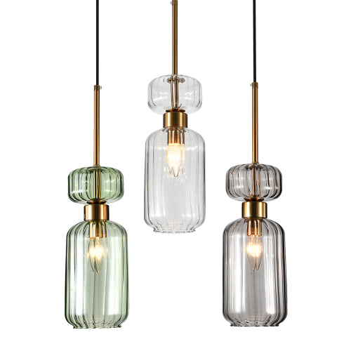 Подвесной светильник Escada 1141/3S E14*60W Clear/Green/Smoke фото 3