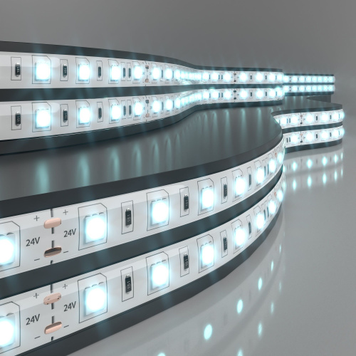 Светодиодная лента 24 В 14,4 Вт/м 60 Led/м 5050 IP65, холодный белый 6500K, 5 м Лента светодиодная 24V 14,4W 60Led 5050 IP65 холодный белый, 5м Светодиодная лента 24 В 14,4 Вт/м 60 Led/м 5050 IP65, холодный белый 6500K, 5 м Лента светодиодная 24V 14,4W 60Led 5050 IP65 холодный белый, 5м