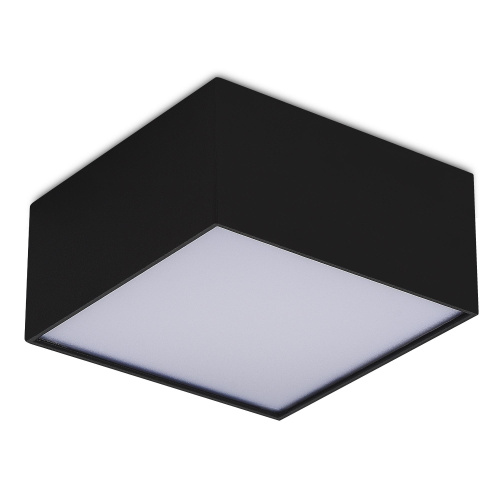 ST608.432.12 Светильник потолочный Черный LED 1*12W 3000K 1 080Lm Ra>90 120° IP20 L120xW120xH55 180- Накладные светильники фото 2