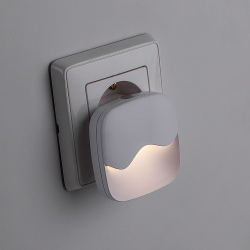 Светильник ночник Feron FN1120 0,5W 230V, белый фото 7