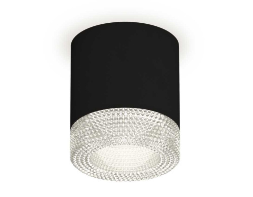 Комплект накладного светильника Ambrella light Techno Spot XS7402010 SBK/CL черный песок/прозрачный (C7402, N7191)