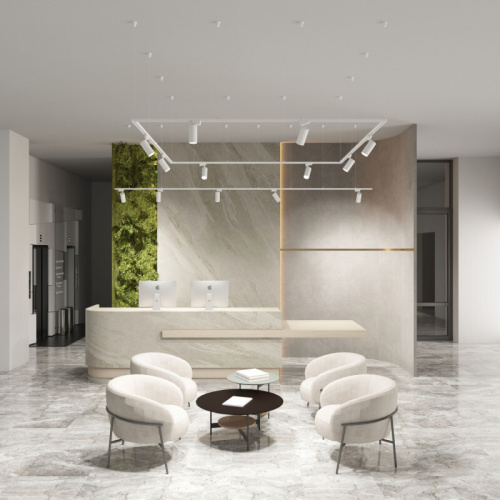 DK6454-WH Трековый светильник SOLID KOPER, 145мм, d70, 220V, LED 4000K, 24W, IP20, белый, алюминий фото 7