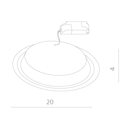 Точечный встраиваемый светильник Arte Lamp RAGGIO A4215PL-1WH фото 2 Точечный встраиваемый светильник Arte Lamp RAGGIO A4215PL-1WH фото 2
