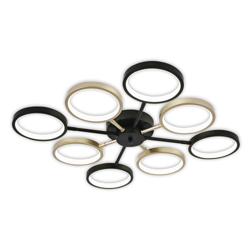 Потолочный светильник Escada 10262/8 LED*50W Black/Gold Потолочный светильник Escada 10262/8 LED*50W Black/Gold