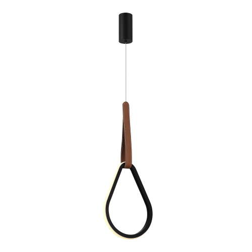 SL6131.413.12 Светильник подвесной ST-Luce Черный/Черный, Терракотовый LED 1*12W 4000K SHAPE фото 5