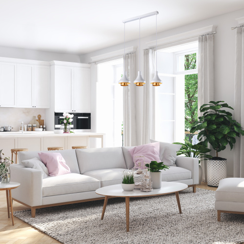 Подвесной светильник Escada 1147/3S E27*60W White фото 2