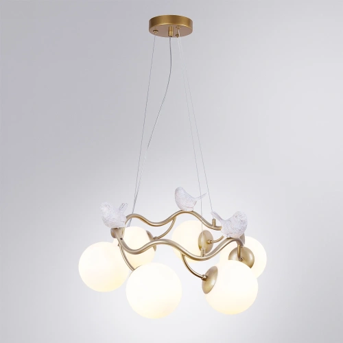 Подвесная люстра Arte Lamp CAMOMILLA A9712LM-6SG фото 2