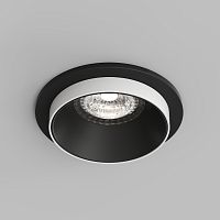 DK2400-BK Встраиваемый светильник, IP 20, 50 Вт, GU10, черный, алюминий