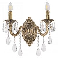 Бра с хрустальными подвесками AL7901B10/2/175 B FP Bohemia Ivele Crystal (Богемия Ивеле Кристалл)