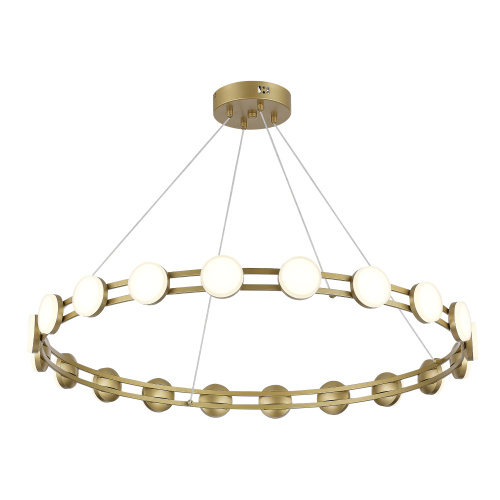 SL6610.203.20 Светильник подвесной ST-Luce золотистый/белый LED 1*40W 4000K MONRO фото 4 SL6610.203.20 Светильник подвесной ST-Luce золотистый/белый LED 1*40W 4000K MONRO фото 4