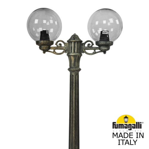 Fumagalli Садово-парковый фонарь FUMAGALLI GIGI BISSO/G250 2L G25.156.S20.BZE27 фото 2 Fumagalli Садово-парковый фонарь FUMAGALLI GIGI BISSO/G250 2L G25.156.S20.BZE27 фото 2