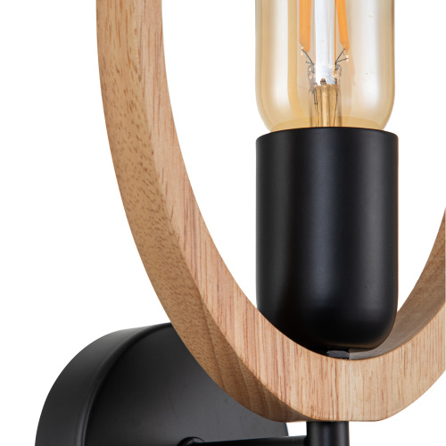 Настенный светильник Escada 10196/1A E27*40W Black фото 4