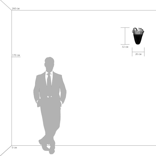 601610 Бра MURANO 1х40W E14 Cristallo фото 3 601610 Бра MURANO 1х40W E14 Cristallo фото 3