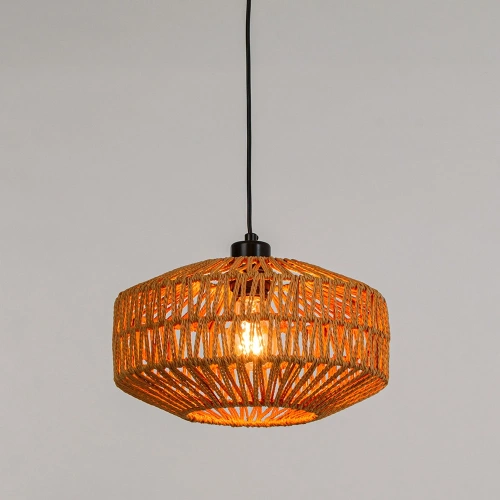 Подвесной светильник Arte Lamp BRUSHWOOD A7087SP-1BK фото 2