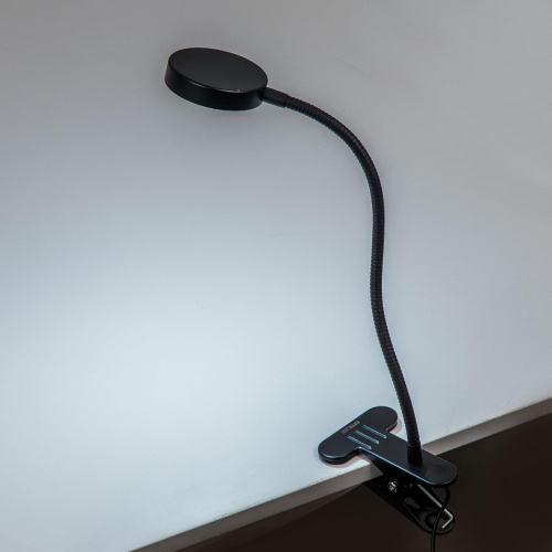 Citilux Ньютон CL803071N LED Лампа на прищепке с диммером Чёрная фото 3 Citilux Ньютон CL803071N LED Лампа на прищепке с диммером Чёрная фото 3