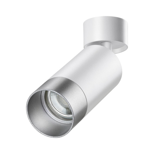 370870 OVER NT22 417 белый/серебро Светильник накладной IP20 GU10 9W 220V SLIM 370870 OVER NT22 417 белый/серебро Светильник накладной IP20 GU10 9W 220V SLIM