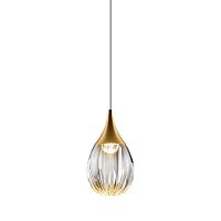Подвесной светильник MD24001004-1A gold/clear