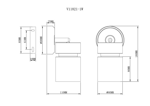Спот Moderli V11821-1W Almero фото 3 Спот Moderli V11821-1W Almero фото 3