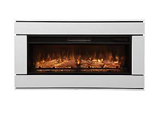 Каминокомплект ВЕГА ЛАЙТ Белый/Уни Неро с очагом Электроочаг JOKER/ДЖОКЕР 45