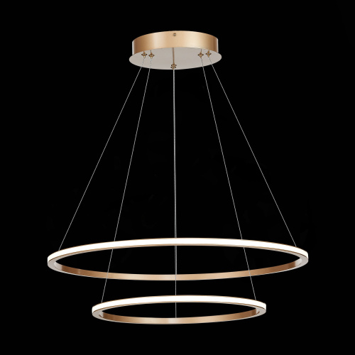 ST604.243.56 Светильник подвесной ST-Luce Золотистый/Белый LED 1*56W 4000K Подвесные светильники ST604.243.56 Светильник подвесной ST-Luce Золотистый/Белый LED 1*56W 4000K Подвесные светильники