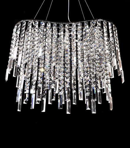 Хрустальная подвесная люстра Lumina Deco Zucchero LDP 2159-600 CHR фото 3 Хрустальная подвесная люстра Lumina Deco Zucchero LDP 2159-600 CHR фото 3