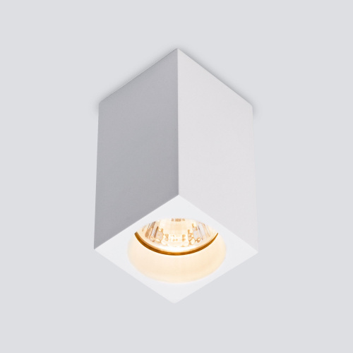 Накладной потолочный светильник 1085 GU10 WH белый матовый фото 4