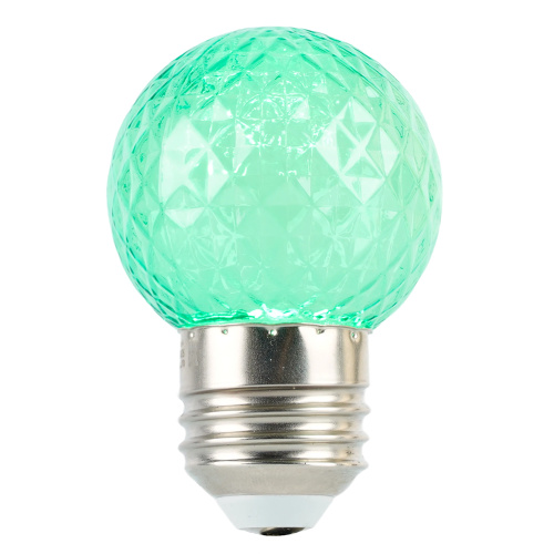 Лампа светодиодная Feron LB-385 Шарик зеленый прозрачный E27 1W 230V фото 7