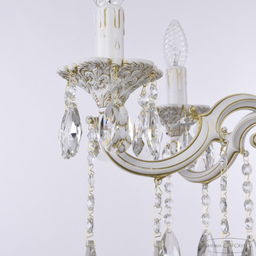 Люстра с хрустальными подвесками AL78101/6/175 A WMG Bohemia Ivele Crystal (Богемия Ивеле Кристалл) фото 2