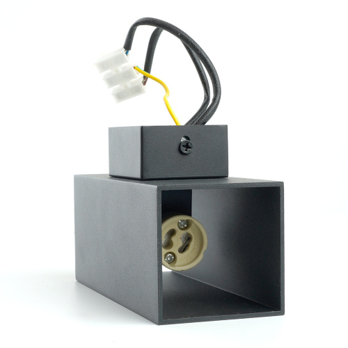 Светильник  настенный Feron ML1740 QUAD   MR16 35W, 230V, 2*GU10,  чёрный IP20 фото 4