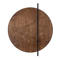 Настенный светильник Nowodvorski Sunrise Led D Dark Wood/Black 11432