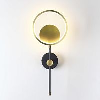 4322/15WL MIDCENT ODL22 305 металл/черный с бронзой Настенный светильник IP20 LED 15W 957Лм 3000K DENZEL