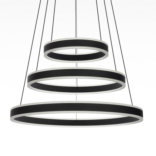 Citilux Дуэт CL719651 LED Люстра подвесная с пультом Чёрная фото 4 Citilux Дуэт CL719651 LED Люстра подвесная с пультом Чёрная фото 4