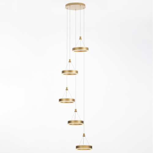 Citilux Дуэт CL719052 LED Подвесной светильник Золото фото 3 Citilux Дуэт CL719052 LED Подвесной светильник Золото фото 3
