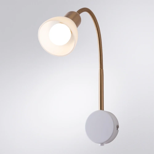 Бра Arte Lamp FALENA A3116AP-1WH фото 2 Бра Arte Lamp FALENA A3116AP-1WH фото 2