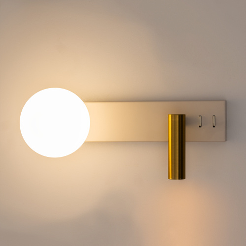 Citilux Декарт CL704450 LED Светильник с выключателем Белый+Бронза фото 10 Citilux Декарт CL704450 LED Светильник с выключателем Белый+Бронза фото 10