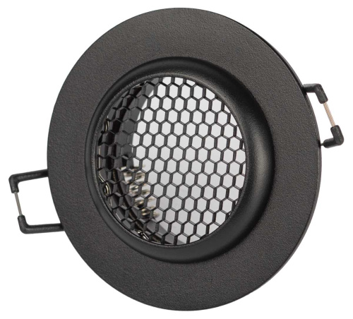 Светильник встраиваемый алюминиевый ЭРА KL109 BK под лампу MR16 GU5.3 черный матовый Б0061826 фото 4