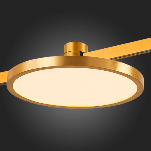 ST818.206.12 Магнитный трековый светильник FARM Золотистый LED 1*10W 3000K 520Lm Ra80 120 IP20 D168x FARM фото 6
