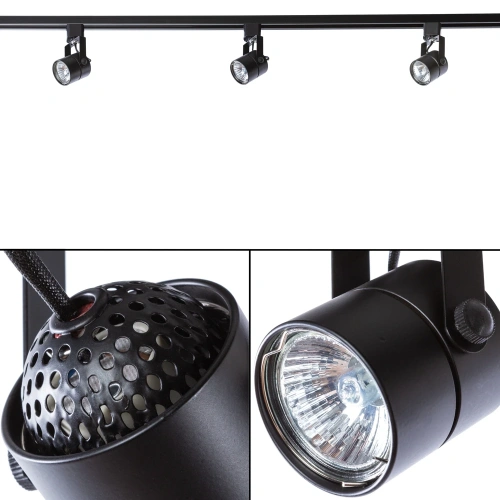 Трековый светильник Arte Lamp LENTE A1310PL-1BK фото 5 Трековый светильник Arte Lamp LENTE A1310PL-1BK фото 5