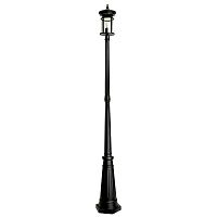 Светильник садово-парковый Feron PL767, столб 60W 230V E27, черный