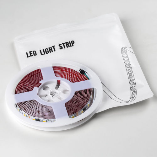 400904 Лента LED SPI 3led/pix 12V 14,4W/m 10-12Lm/W 4000K IP20 1шт = 5м фото 3